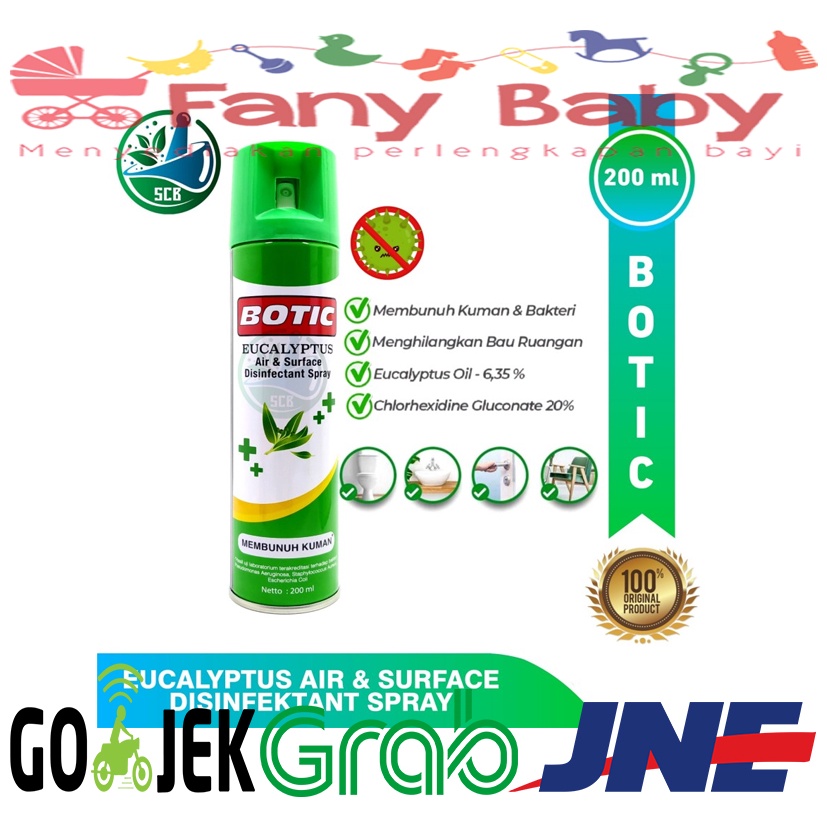 Botic Disinfectan Spray 200ml