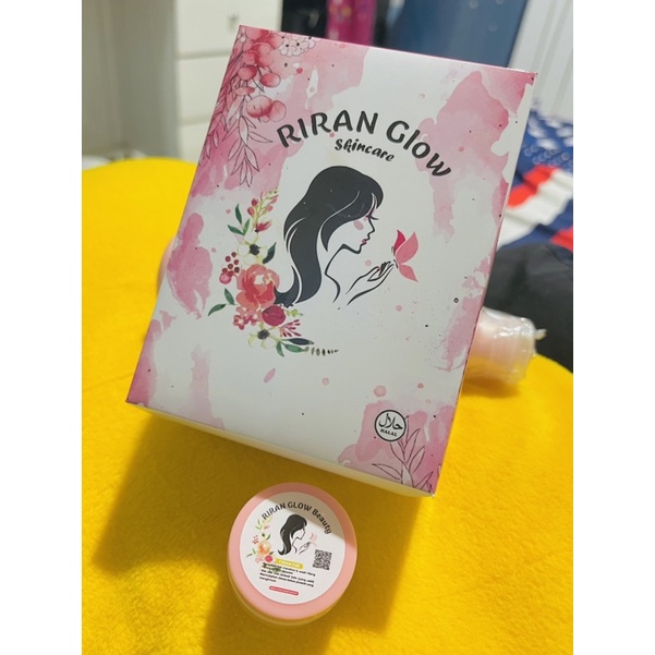 Sunblokflek/ Cream flek + Riran glow ori