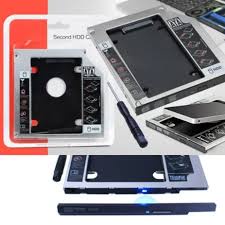 SSD HDD Caddy Slim SATA 9.5/12.7 mm Slot Pengganti Hardisk