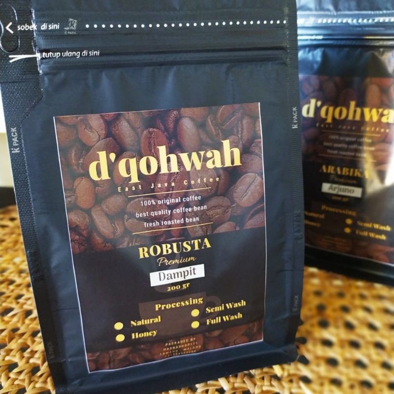 

Kopi Robusta Dampit Premium