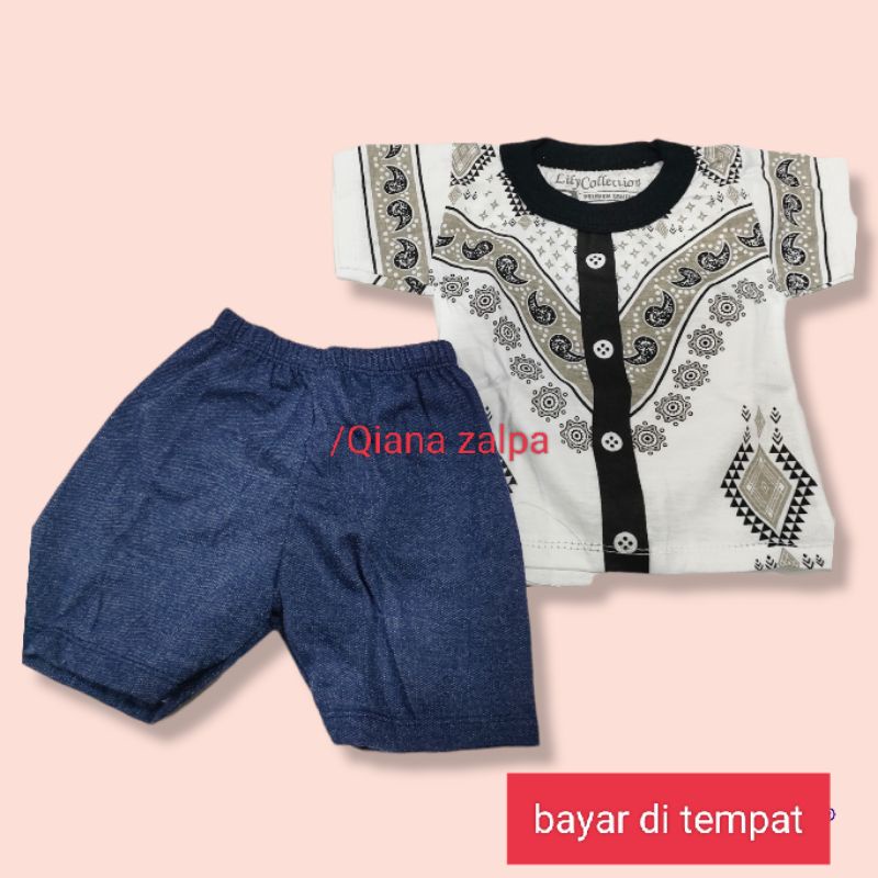 setelan baju anak2 koko. bahan katun terlaris