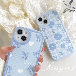 Jual Soft Case TPU Desain Bunga Pita Biru Untuk OPPO A55 A53 A33 A32