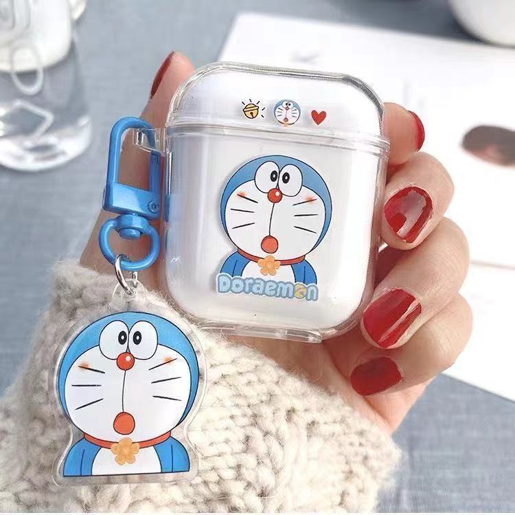 Case Kompatibel Untuk Airpods Pro Pelindung Lengan1 /2 /3 Generation i12 Kartun Wireless Bluetooth Earphone Case Tpu Bening