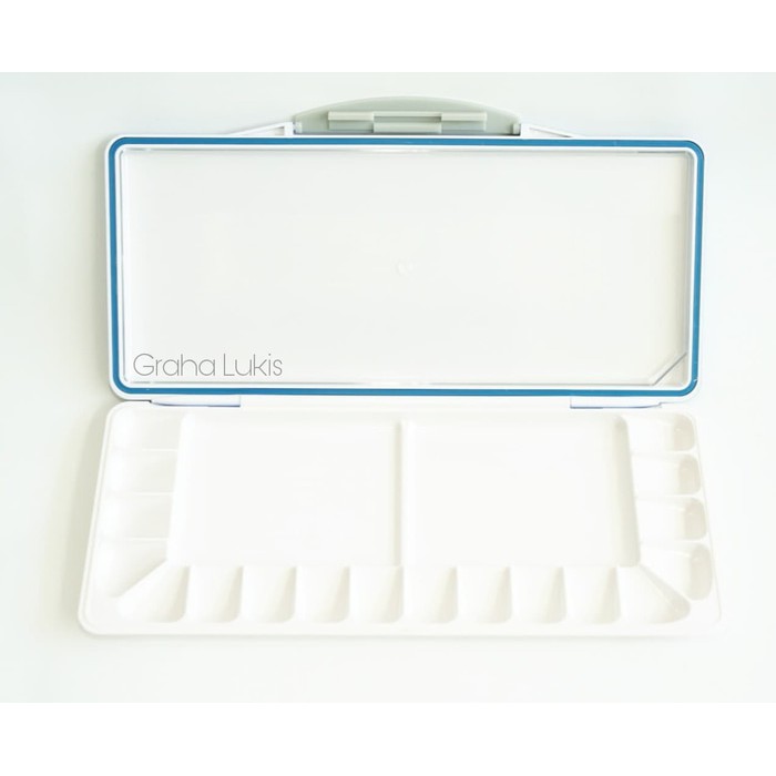 

Stok Ready Watercolour Palette 18 warna Berkualitas