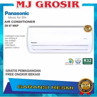 PANASONIC CS-ZN 07 WKP 3/4 PK 3/4 PK + PASANG R32 ECO STANDART LOW