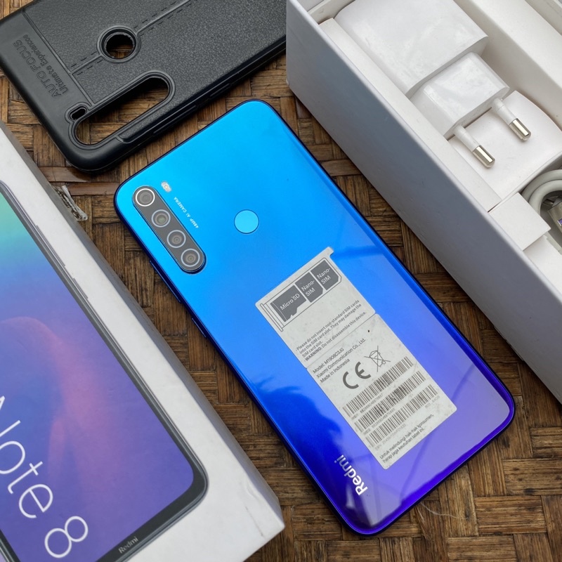 Redmi Note 8 4/64 & 6/128 GB BEKAS ORIGINAL Fullset