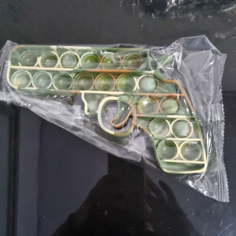 POP IT FIDGET TOY / POP IT PREMIUM ADA EMBOSSNYA / POP IT MURAH / POP IT FIDGET TOYS-Pistol