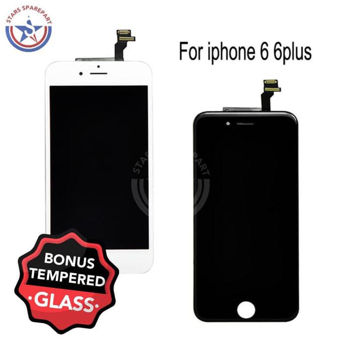 Iphone 6 / 6G Lcd + Touchscreen Fullset Ori  - Hitam