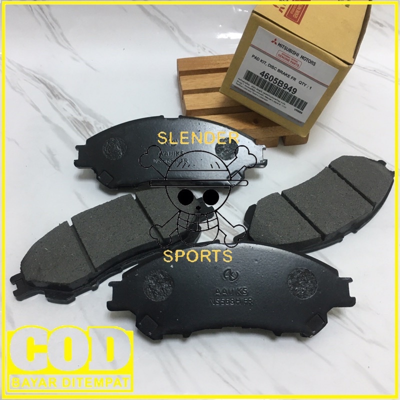 PAKET BRAKE PAD DAN BRAKE SHOE XPANDER - KAMPAS REM DEPAN XPANDER - MITSUBISHI XPANDER