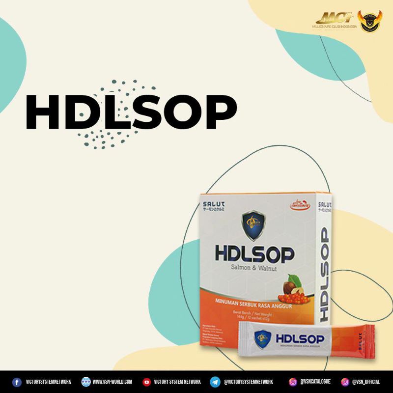 

HDLSOP/salut hdl sop/suplemen/minuman serbuk