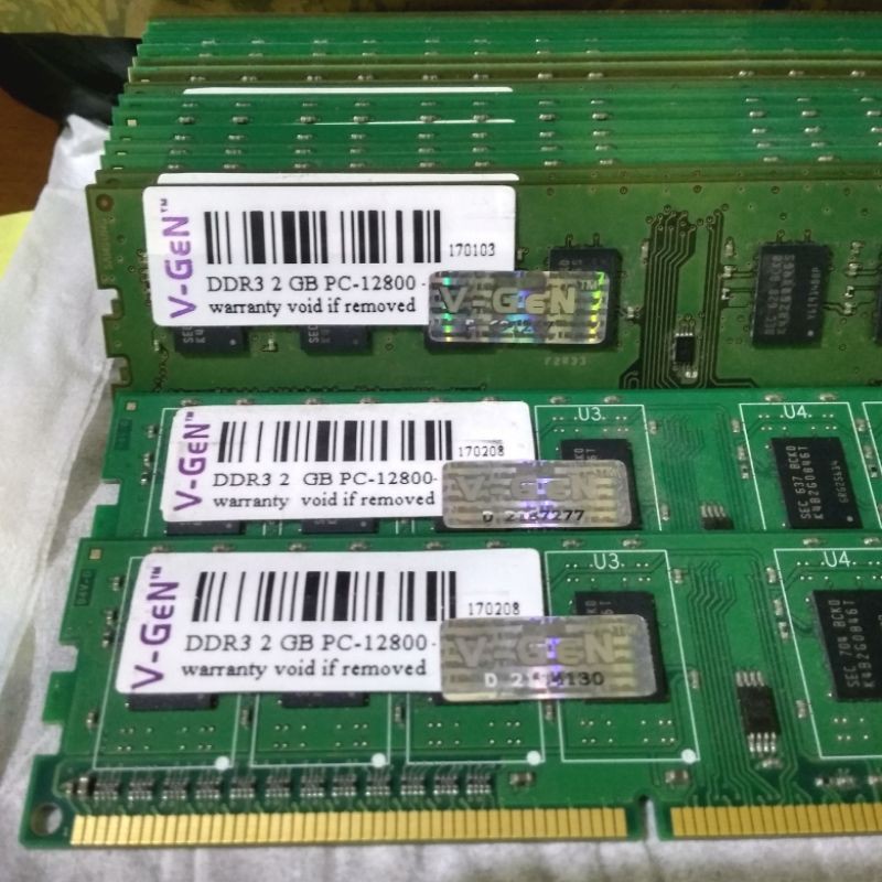 Ram PC ddr3 2gb 12800 Vgen