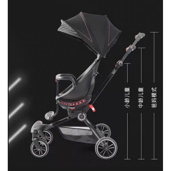 Baobaobao Stroller Baby V8 Seri Canopy