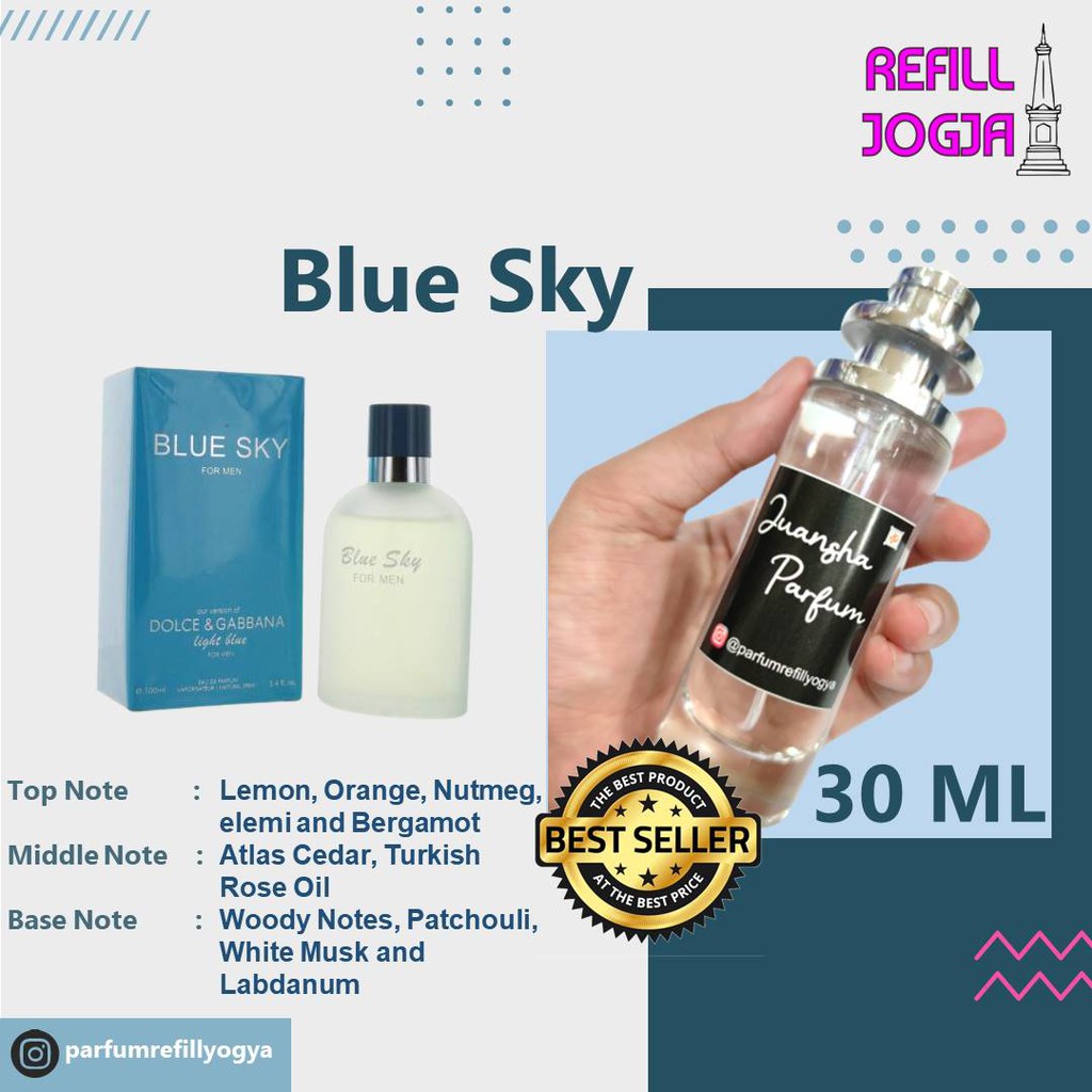 Parfum BLUE SKY | Inspired by BLUE SKY | parfum | unisex | 30 ml | edp