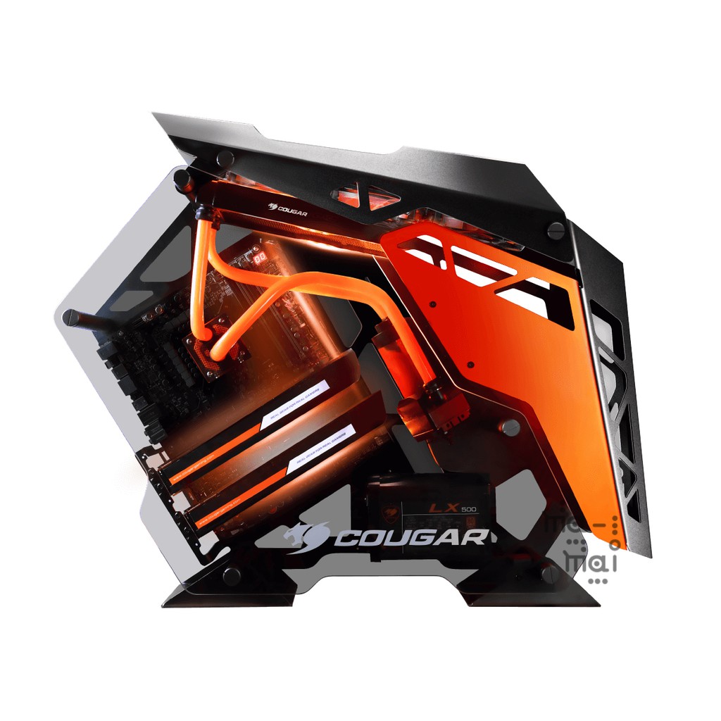 COUGAR GAMING CASE CONQUER MID TOWER Immaculate Tempered Glass