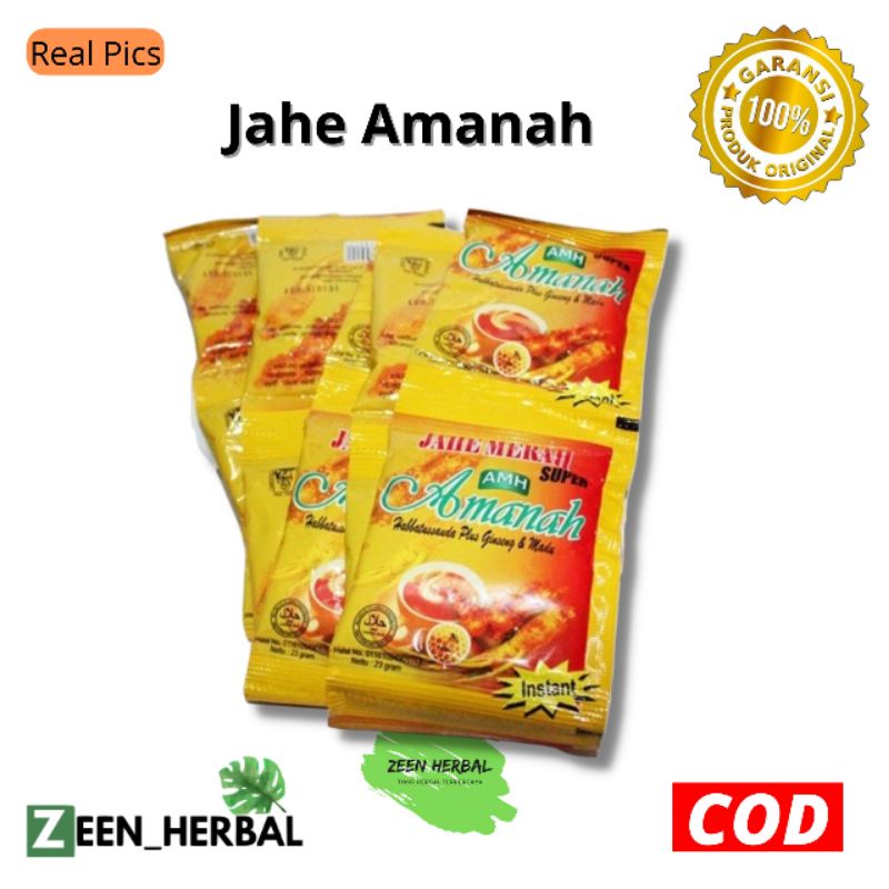 

Jahe Amanah Super Amh 10 sacet - jahe renceng Amh