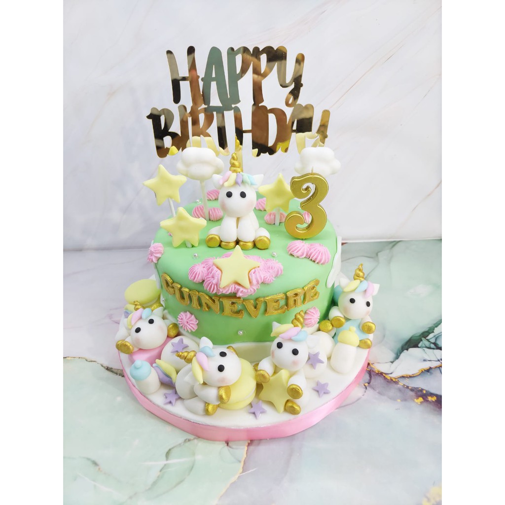

cake unicorn 15cm KUE ULANG TAHUN