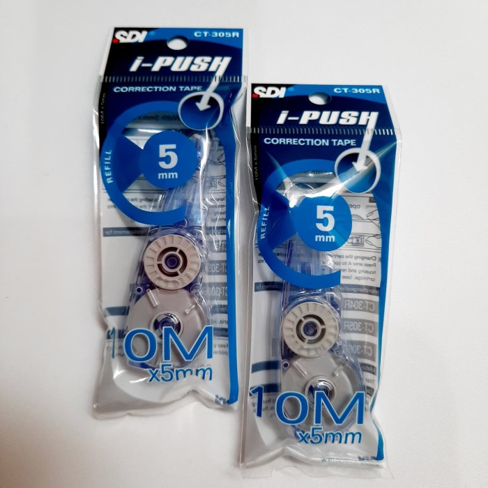 

Spesial Refill Sdi Correction Tape 5Mm X 10 Meter Sale!!!