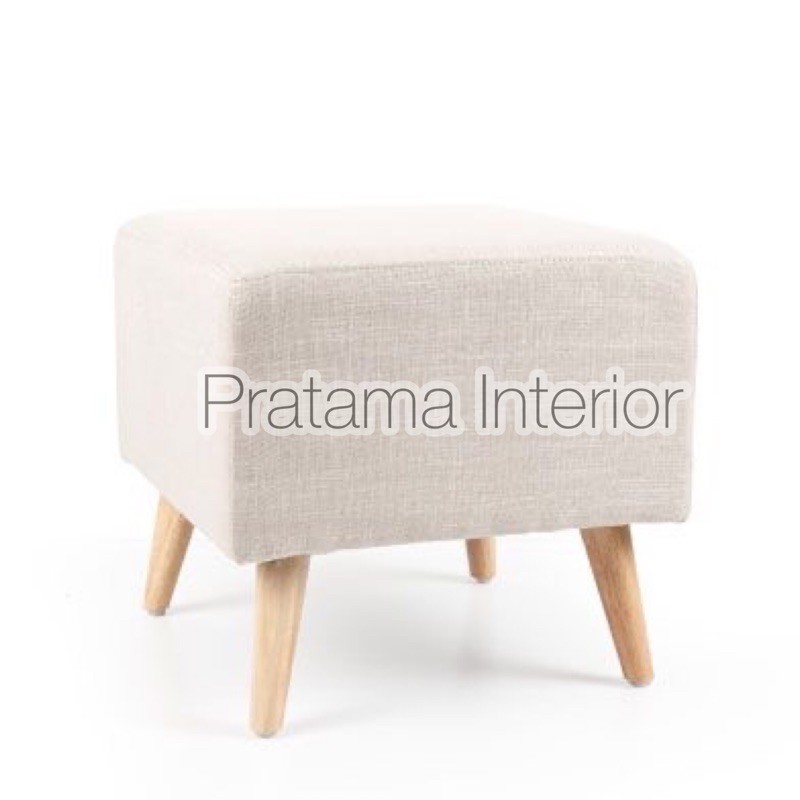 Kursi Stool Ottoman / Stool Minimalis