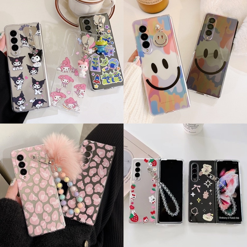 Korean Case Samsung Zfold4 Z Fold 4 Fold4 Zfold3 Fold 3 Fold3 [SUPER CUTE]