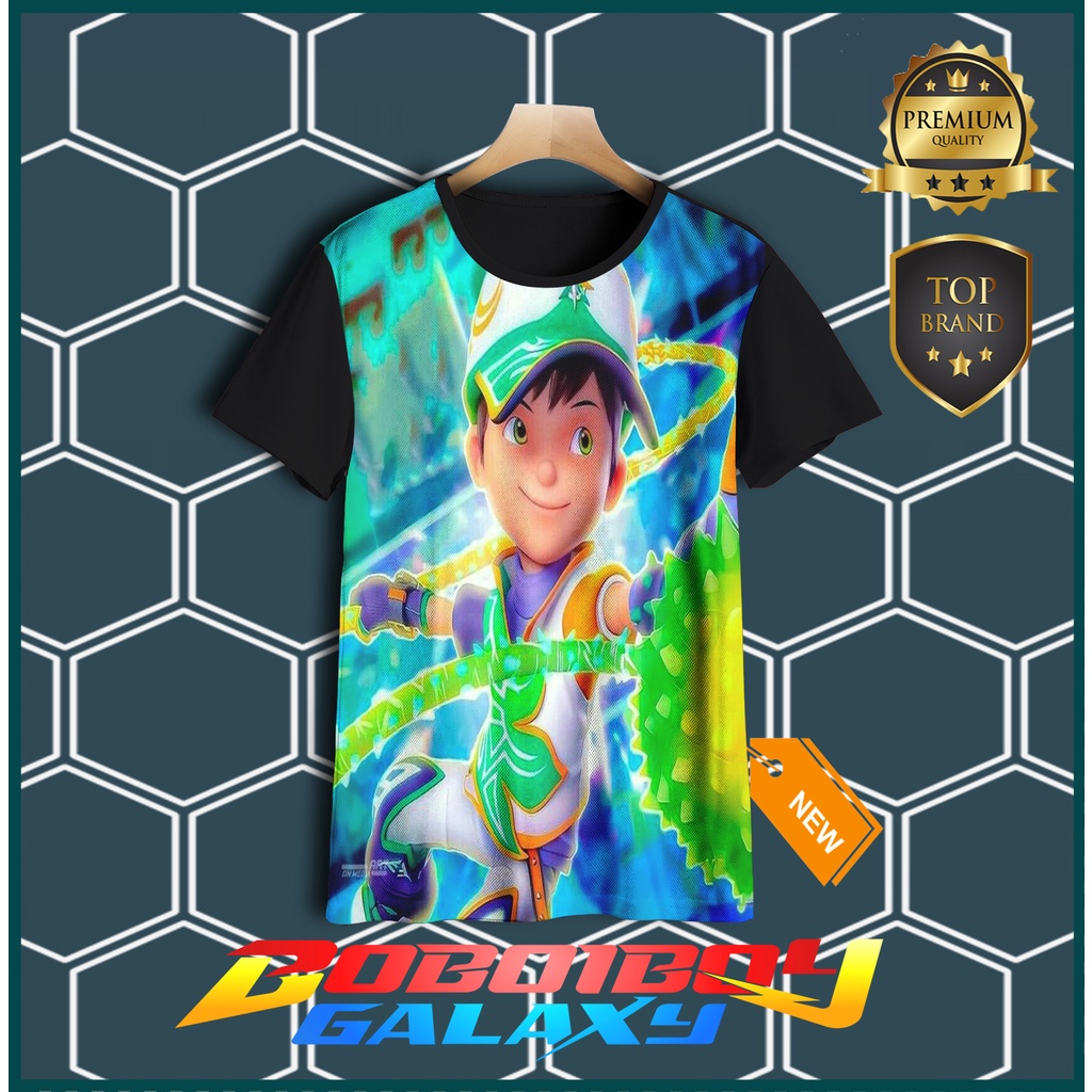 Kaos Anak Boboiboy Daun