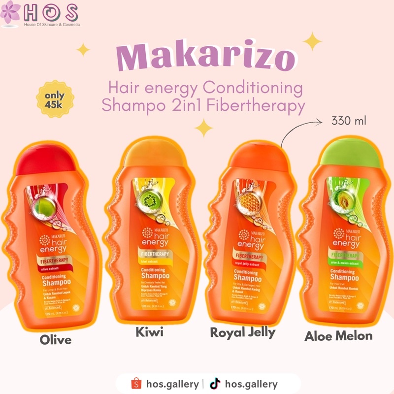 MAKARIZO shampoo 330 ml
