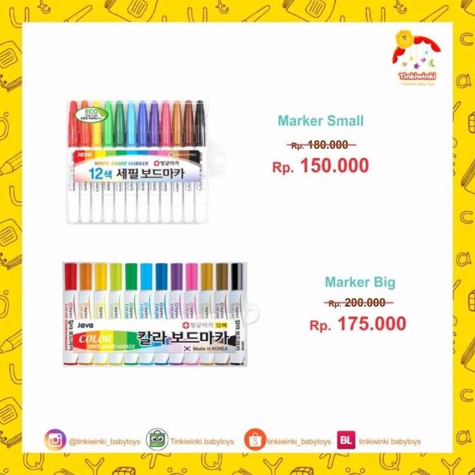

Oh My Mats Java White Board Markers ---READY---