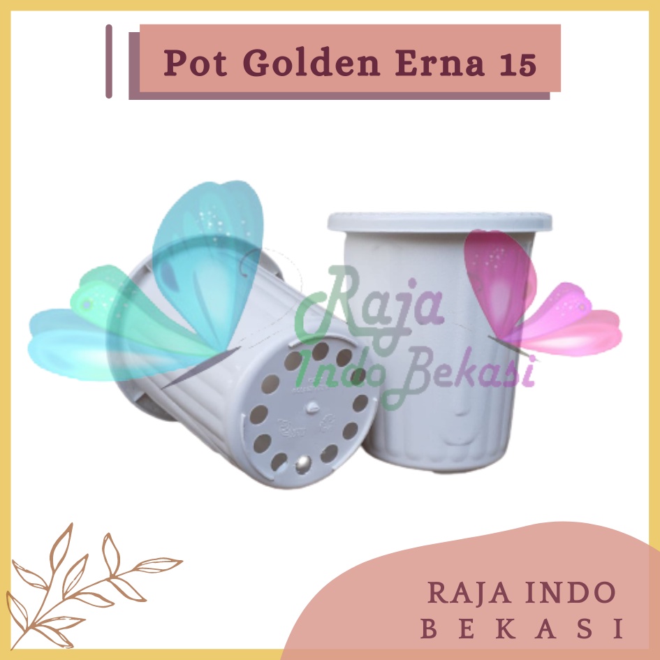 Rajaindobekasi Pot GE15 Golden Erna 15 Putih Garden Of Love Mirip Pot Yogap 10 13 15 Putih Coklat Merah Bata Bening Transparan Pot Yogap 17 18 19 Pot Yogap Murah Pot Bunga Tinggi Pirus Tegak Bagus Tebal