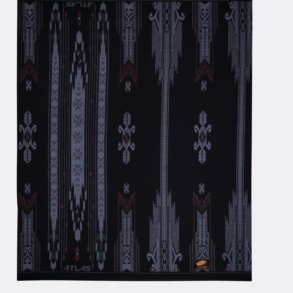 Telah Hadir.. Sarung ATLAS Idaman 555 Kembang Motif BHS SGF Hitam Hijau