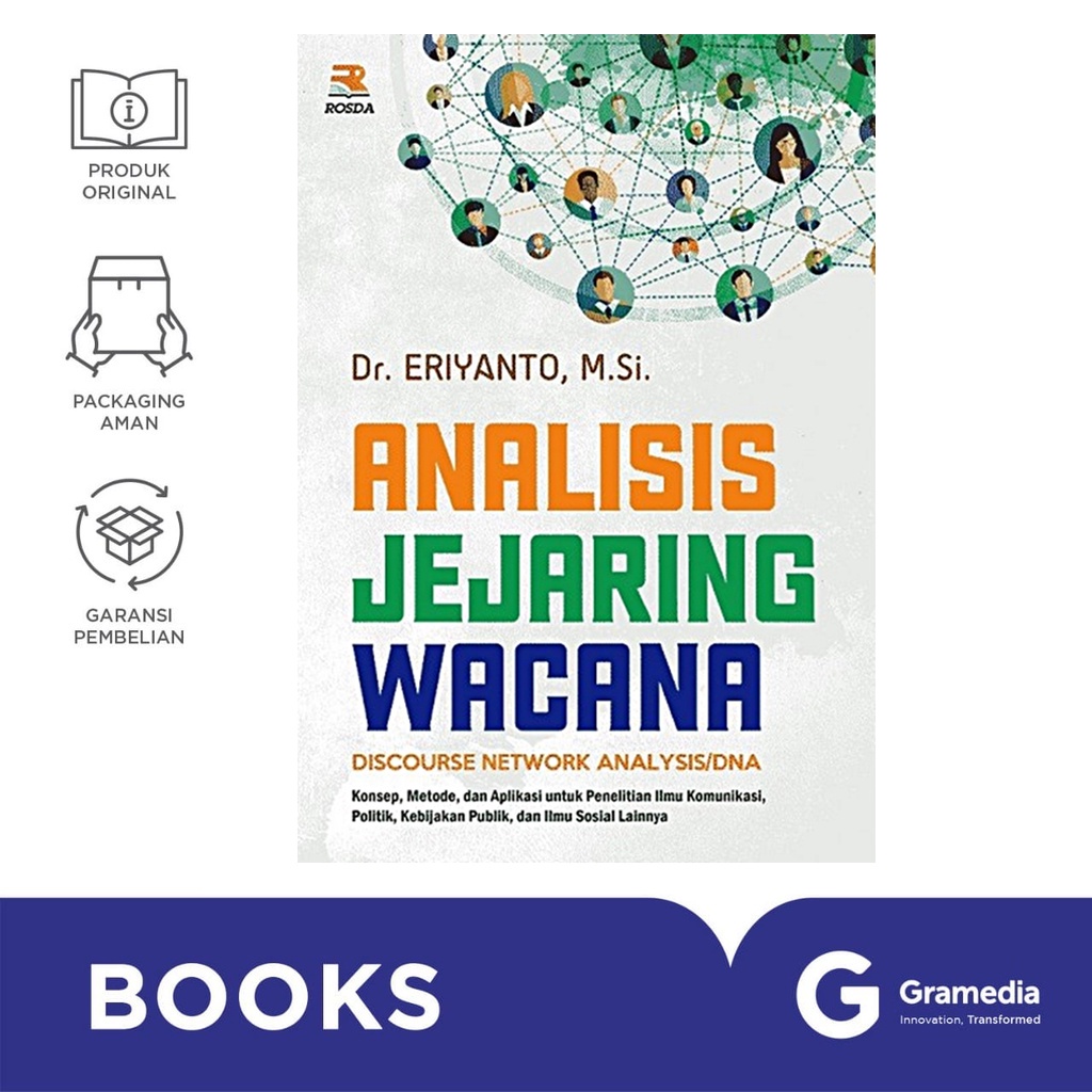 Gramedia Bali - Analisis Jejaring Wacana Discourse Network Analysis/Dna