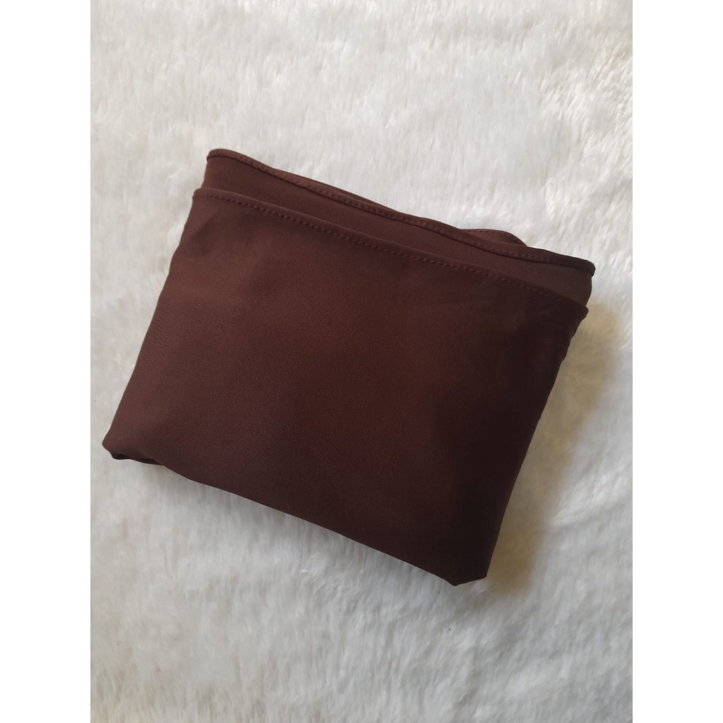 Hijab Jilbab Kerudung Instan Olahraga DIAZ SPORTY Inner Sehari-hari Non Ped Grosir Murah Ori Aulana-Coklat