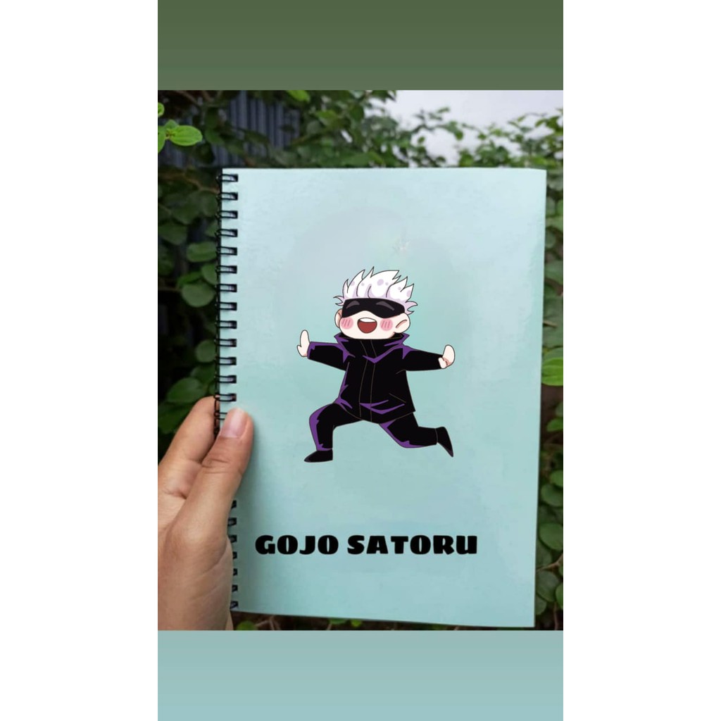 

Notebook Jujutsu Kaisen GOJU SATORU Custom Pink/Blue/Green