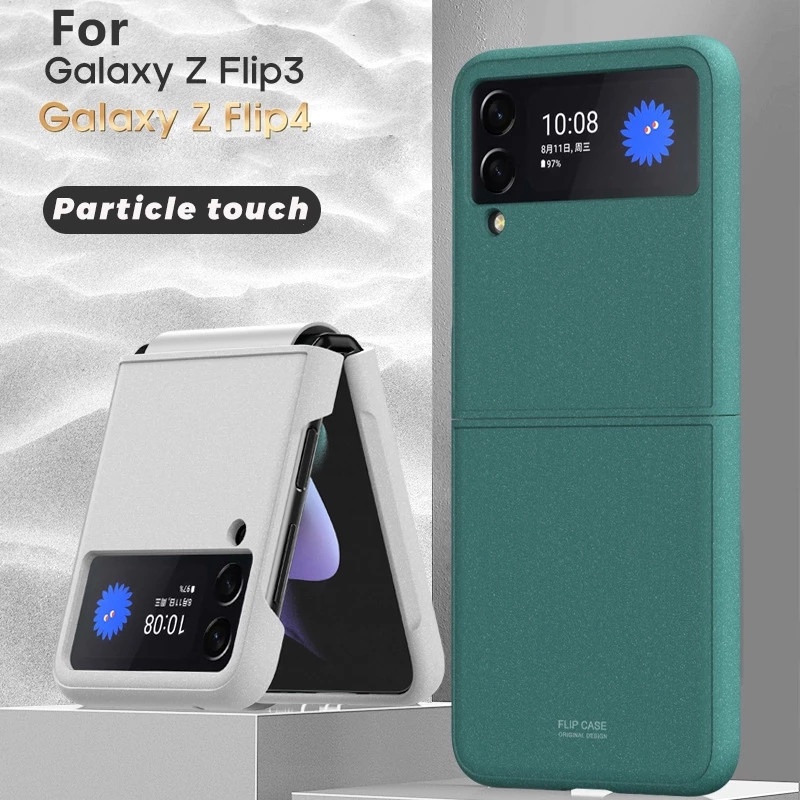 Hard Case Warna Permen Tahan Banting Anti Jatuh Untuk Samsung Galaxy Z Flip 3 Flip4