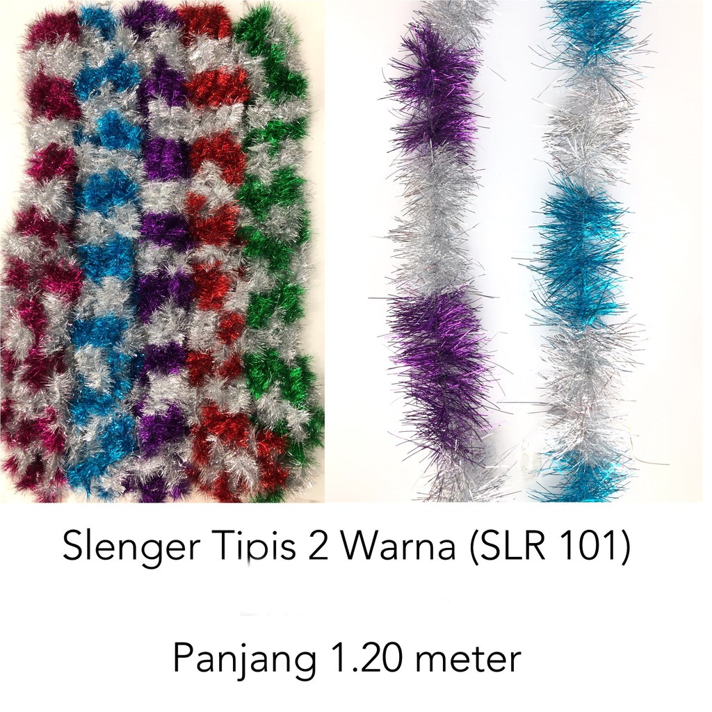 Grosir Slenger 2 Warna isi 12pcs /Hiasan /Dekorasi /Ultah