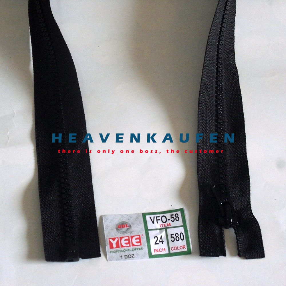 Resleting Vislon Merk YEE 24 inch/60 cm Hitam