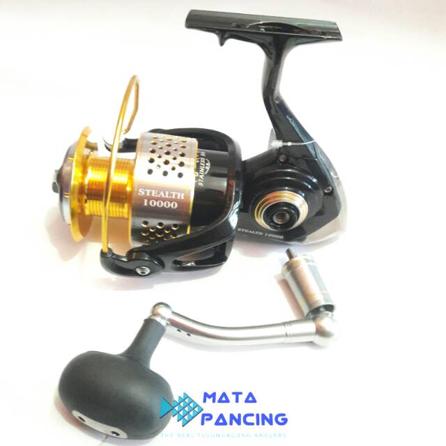 REEL PANCING ANYFISH STEALTH 10000 POWER HANDLE