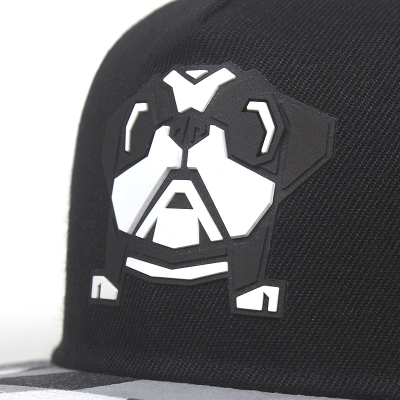 Topi Baseball Motif Anjing Gaya Hip Hop Untuk Pria Dan Wanita