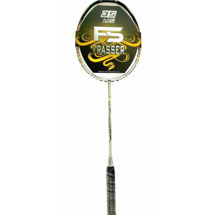 raket badminton bulutangkis frasser conquer vr 39 40 lbs Mitra