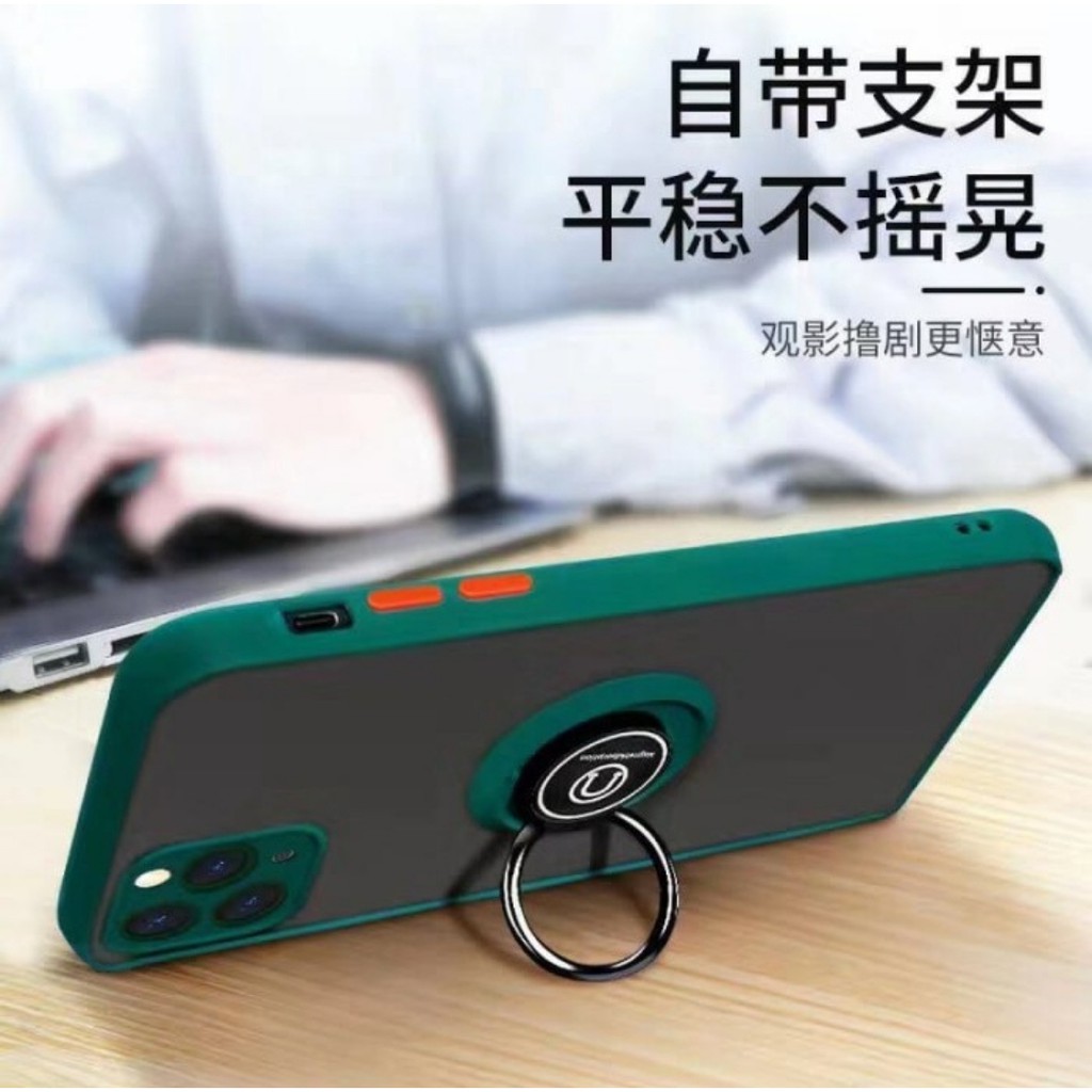 Case + Iring Vivo Y30i Fuze Premium case Vivo Y30 i