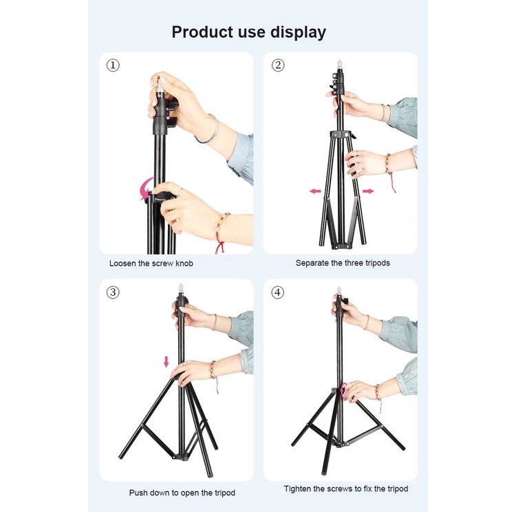 (P) Tripod 0,55M  1,1M  1,6M  2,1M  3110  3120 Tripod Mini / Tripod meja