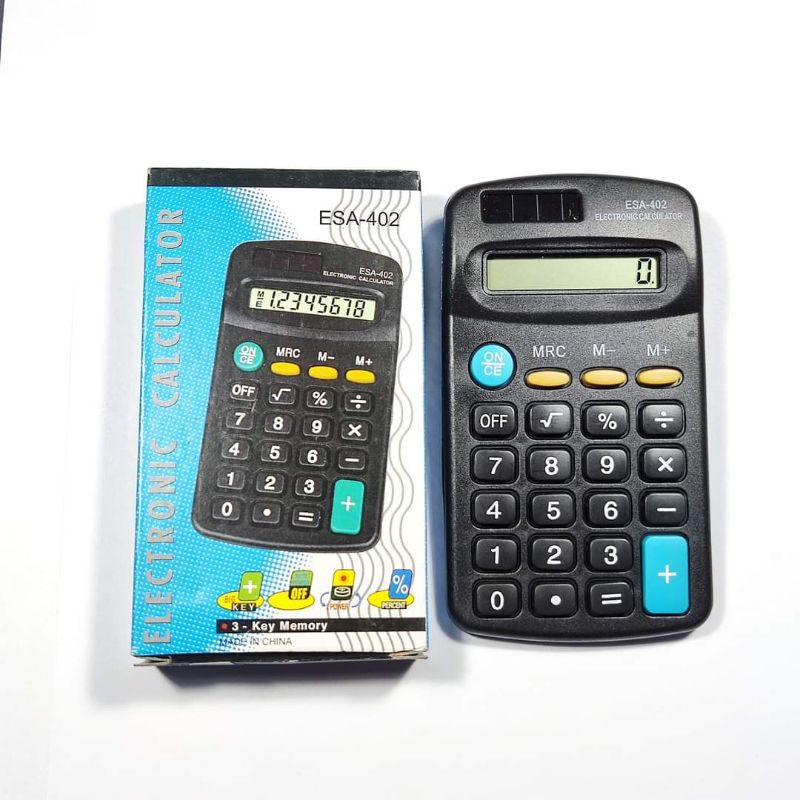 

MESIN HITUNG KALKULATOR CALCULATOR POCKET 0402 8 DIGIT