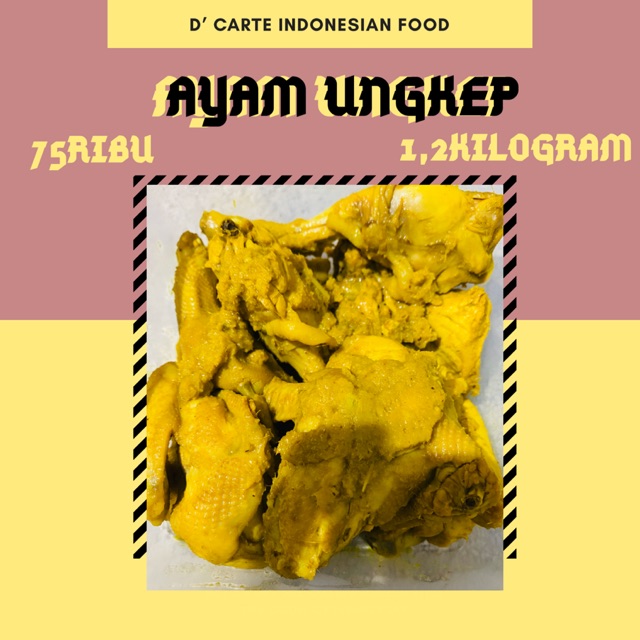 

Ayam Ungkep Serundeng Lengkoas