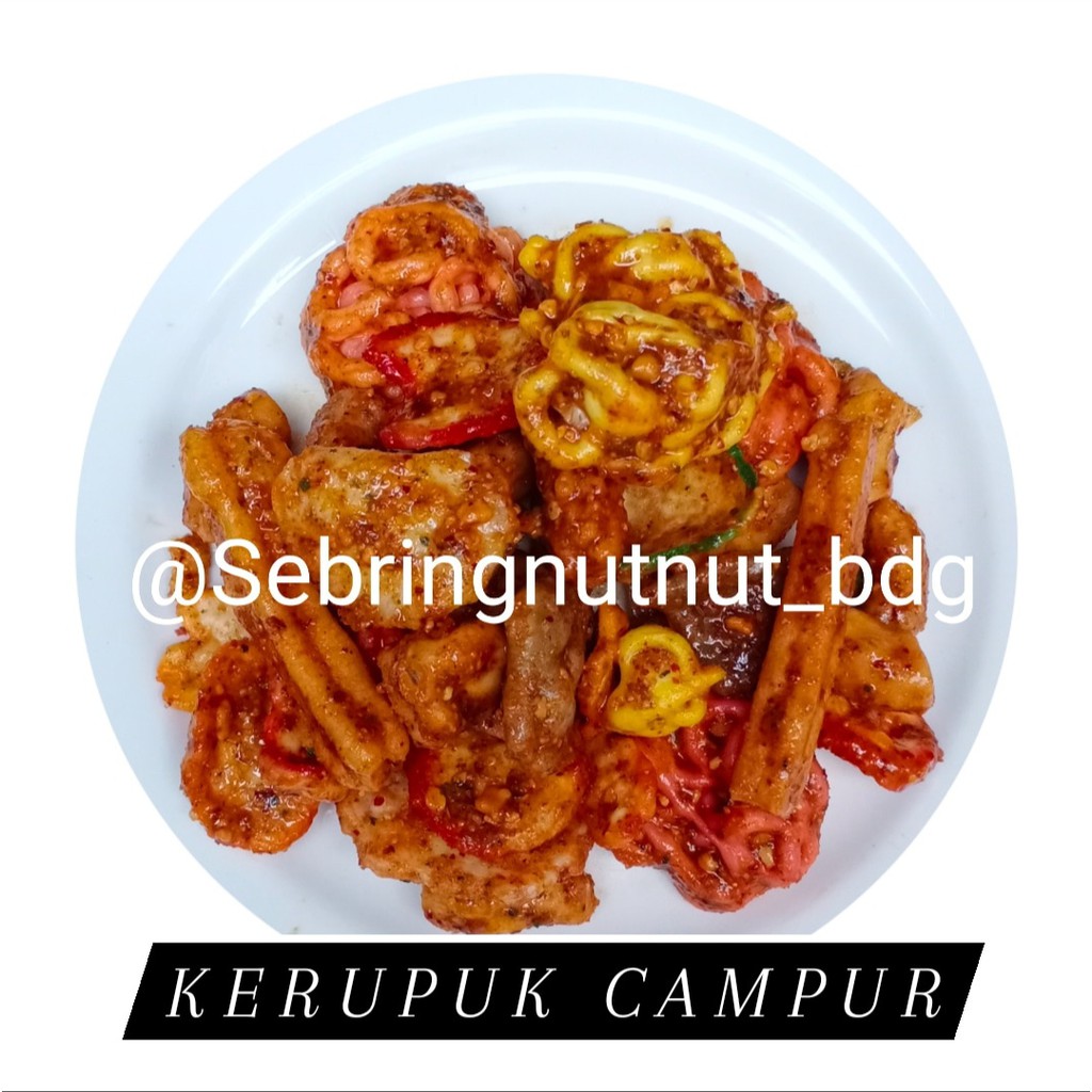 

Sebring Kerupuk Campur 500 gr Bumbu kacang daun jeruk Bandung
