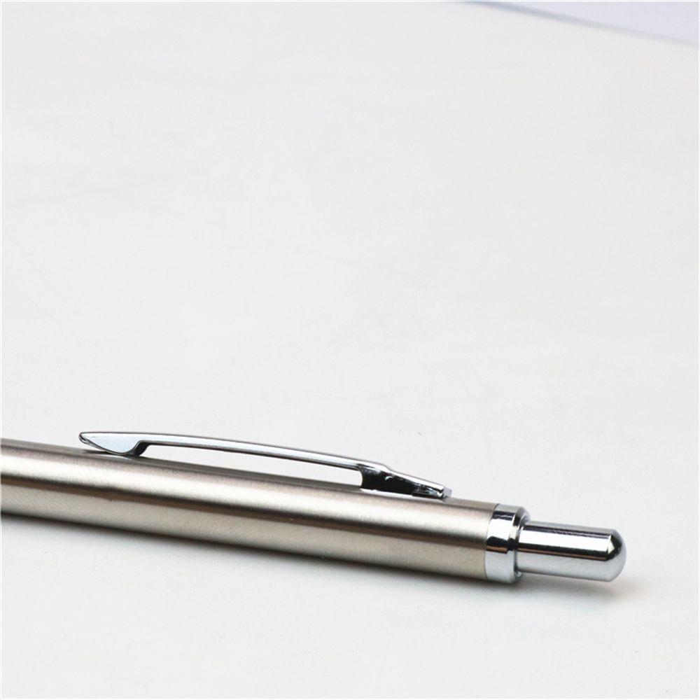 Pensil Mekanik Otomatis 0.5 / 0.7 / 0.9 / 1.3 / 2.0mm Bahan Stainless Steel Untuk Menggambar Sketsa