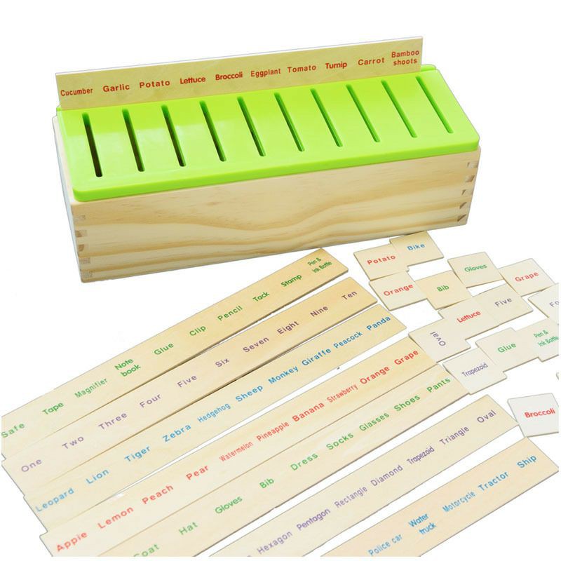 MAINAN EDUKASI MONTESSORI KOTAK KATEGORI / CLASSIFICATION BOX