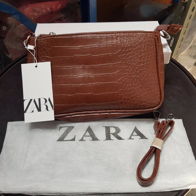 Nm zara croco , zara shoulder bag