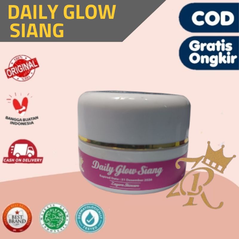 Daily glow siang zayora skincare SPF 40 PAA++ Krim sunblok krim tabir surya