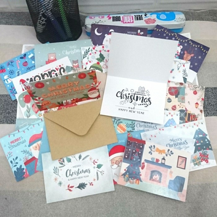 

Estudio Kartu Natal dengan Amplop BK17 - f4