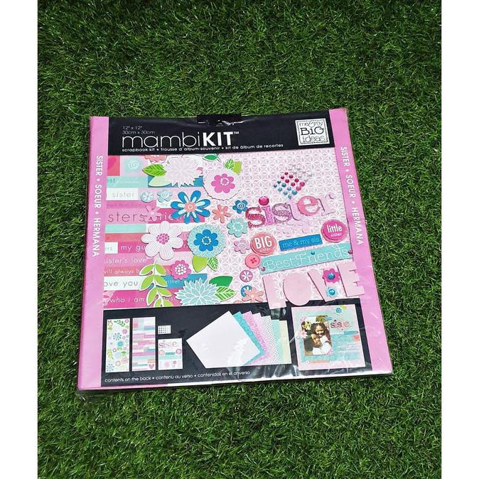 

BARANG BARU SCRAPBOOK MAMBI 30X30 KIT SET SRK 90 SISTER