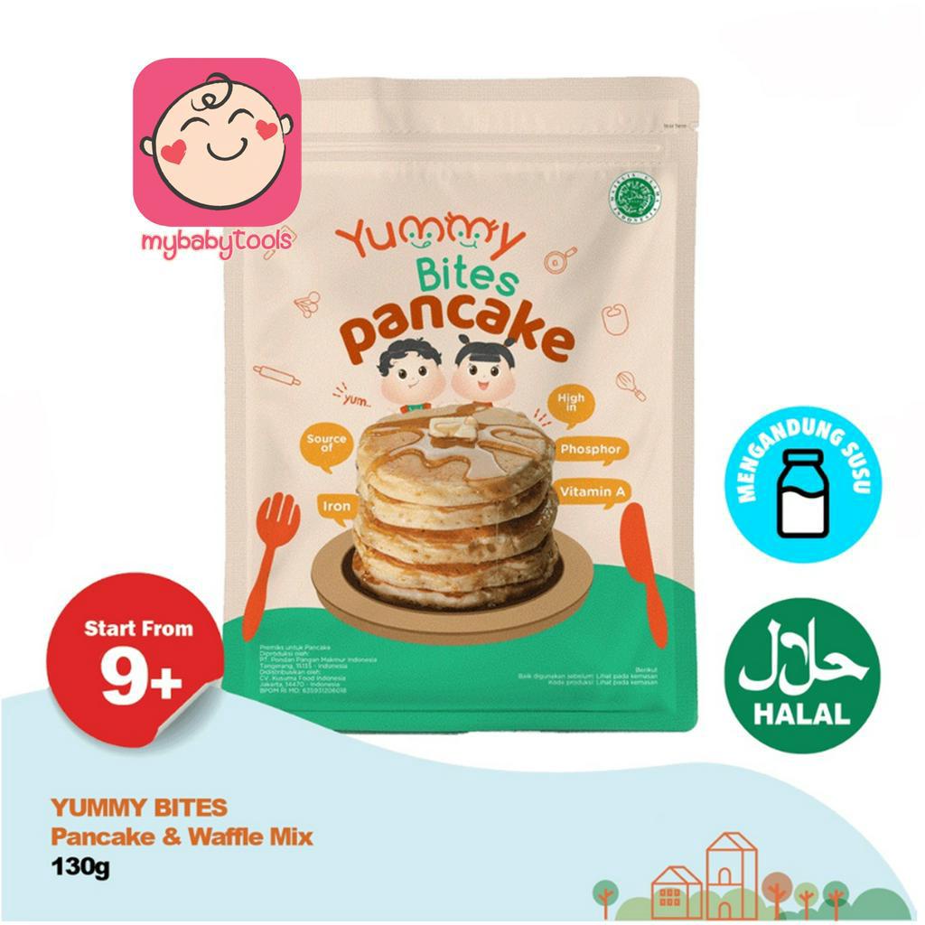 YUMMY BITES PANCAKE &amp; WAFFLE MIX 130g