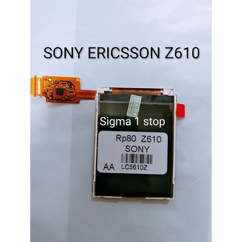 SONY ERICSSON Z610 LCD ORIGINAL  LAYAR  LCD SONY ERICSSON JADUL